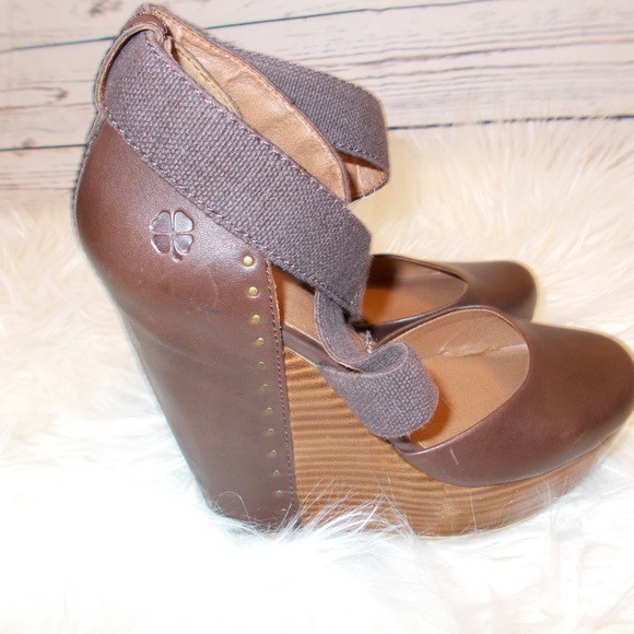 Lucky Brand Shoes Lucky Brand Nana Wedges Cinnamon Lucky Brand Shoes Lucky Brand Nana Wedges Cinnamon